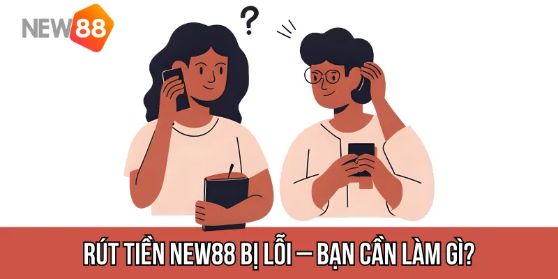 Khi Rút Tiền NEW88 Bị Lỗi – Bạn Cần Làm Gì?