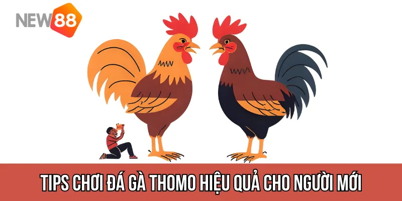 Tips chơi Đá gà Thomo hiệu quả cho người mới